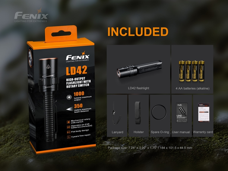 Fenix LED svítilna LD42